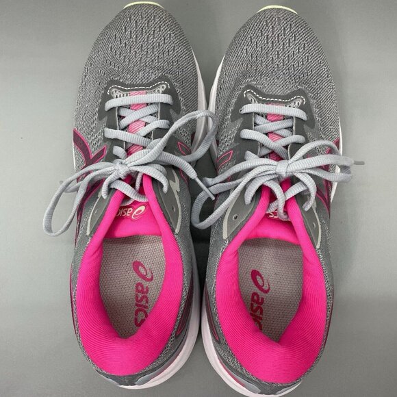 Asics GT 1000 11 Sneakers Shoes Running Athletic Gray Pink Womens 10 Unisex 42 - Picture 10 of 14